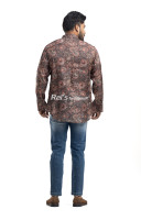 Silk Ajrak Printed Short Kurta (KRP5) Silk Ajrak Printed Short Kurta (KRP5)